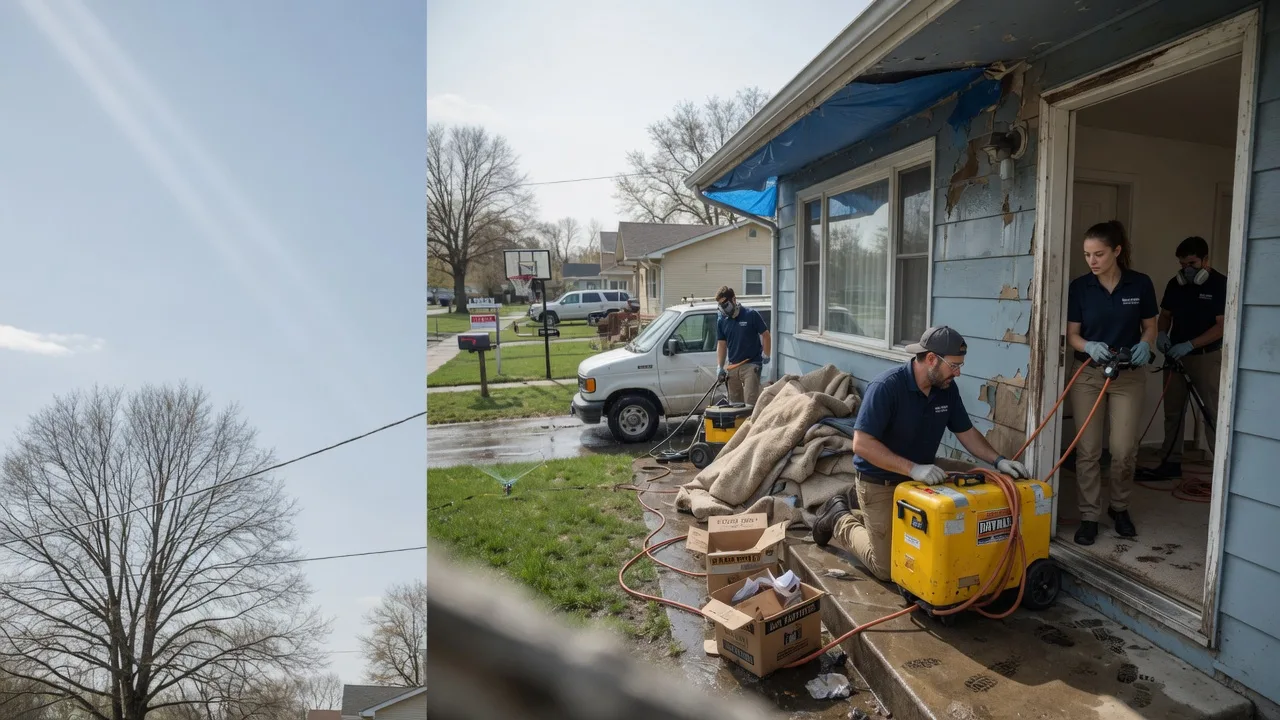 Basement Flood Cleanup in Kildare, TX near me